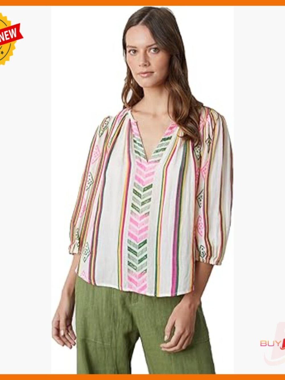 V-Neck Peasant Top Long Length Cotton Yoga Pull On Sleeveless